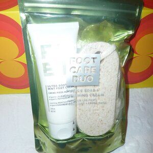 NIP Mistral Foot Duo Care Gift Set Mint Foot Cream Exfoliating Pumice Foot Soap